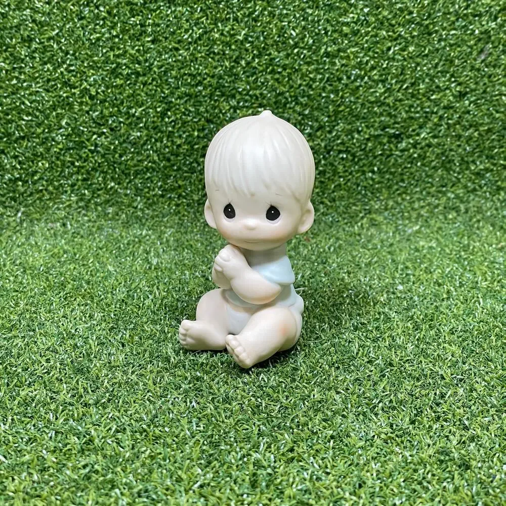 Vintage 1987 Precious Moments Porcelain Baby Figurine